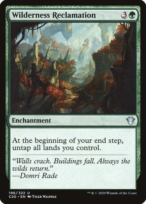 Card image for Wilderness Reclamation