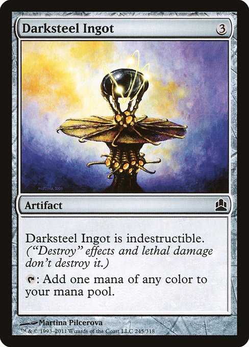 Card image for Darksteel Ingot