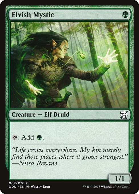 Card image for Elvish Mystic