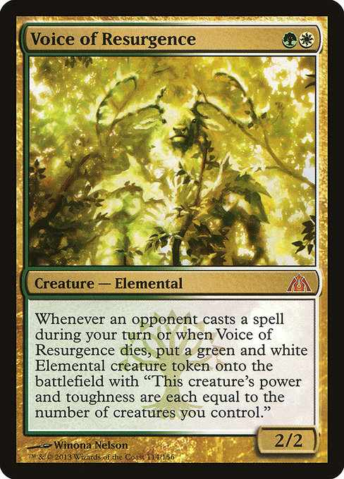 Card image for Voice of Resurgence
