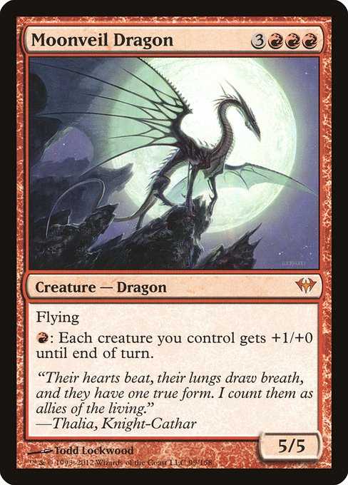 Card image for Moonveil Dragon