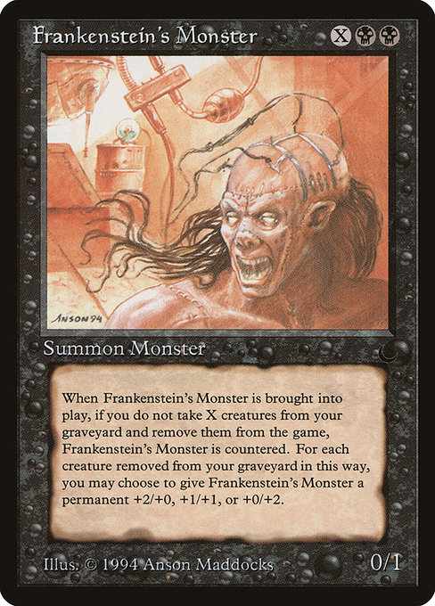 Card image for Frankenstein's Monster