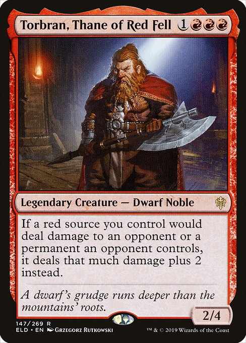 Card image for Torbran, Thane of Red Fell