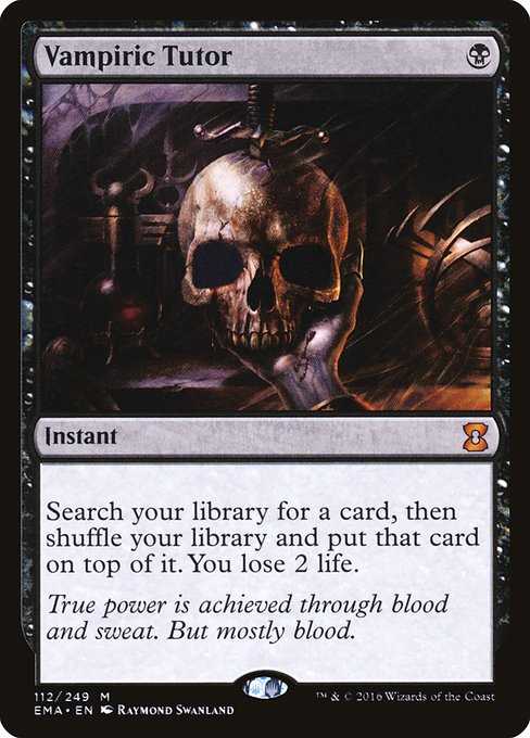 Card image for Vampiric Tutor