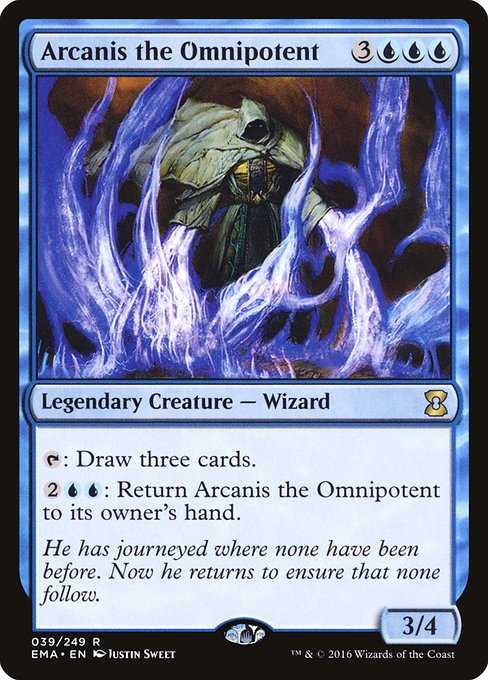 Card image for Arcanis the Omnipotent