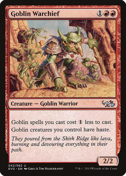 Card image for Goblin Warchief