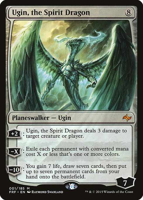 Card image for Ugin, the Spirit Dragon