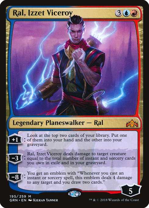 Card image for Ral, Izzet Viceroy