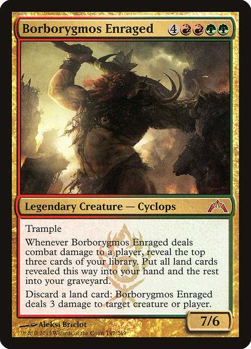 Card image for Borborygmos Enraged
