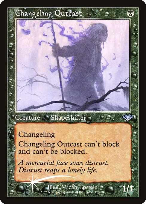 Card image for Changeling Outcast