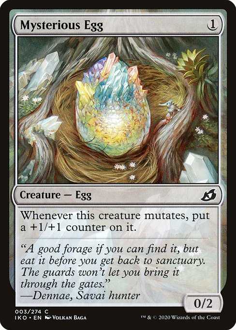 Card image for Mysterious Egg