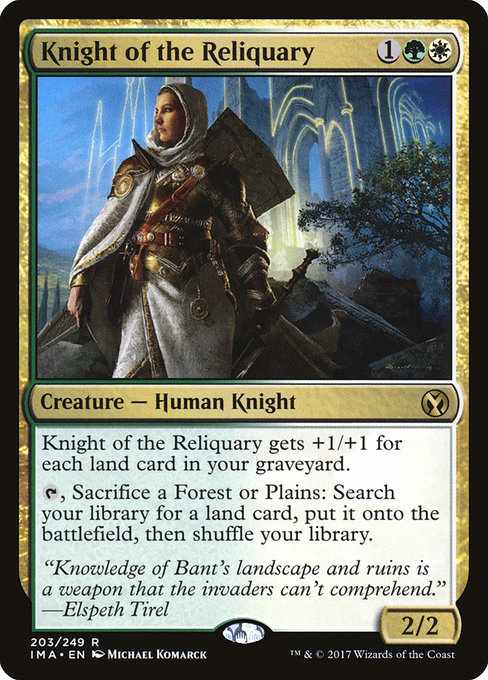 Card image for Knight of the Reliquary