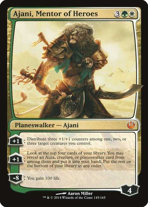 Card image for Ajani, Mentor of Heroes
