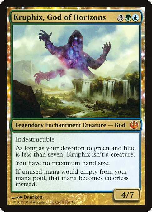 Card image for Kruphix, God of Horizons