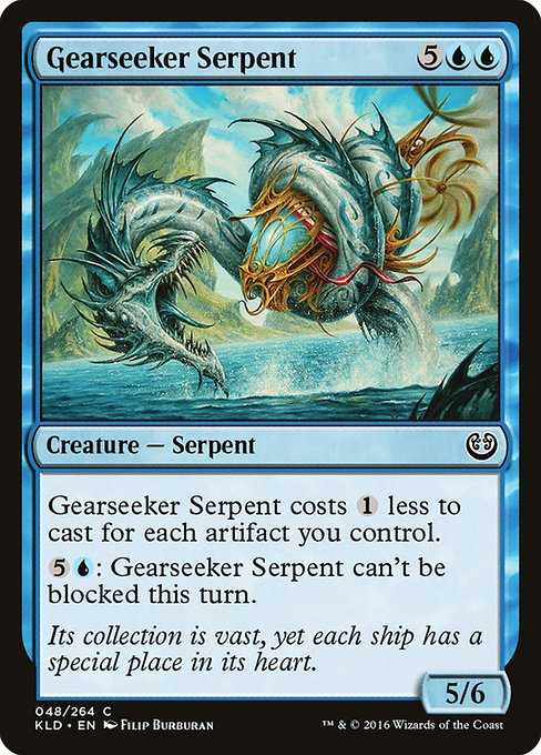 Card image for Gearseeker Serpent