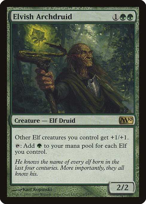 Card image for Elvish Archdruid