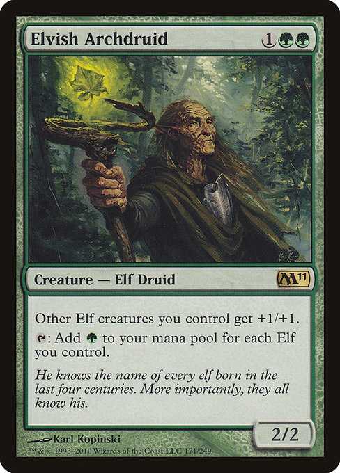 Card image for Elvish Archdruid
