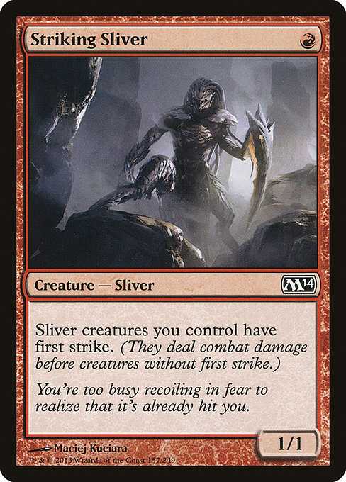 Card image for Striking Sliver