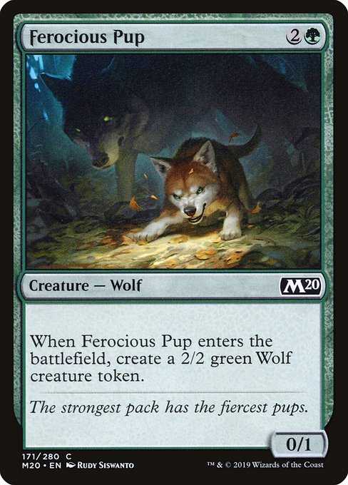 Card image for Ferocious Pup