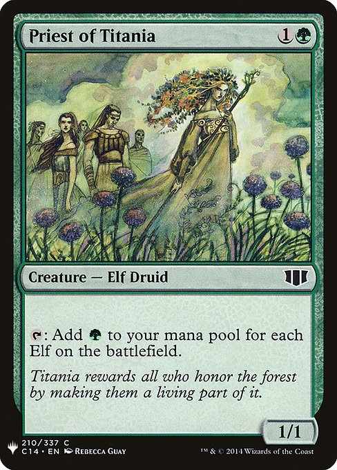 Card image for Priest of Titania