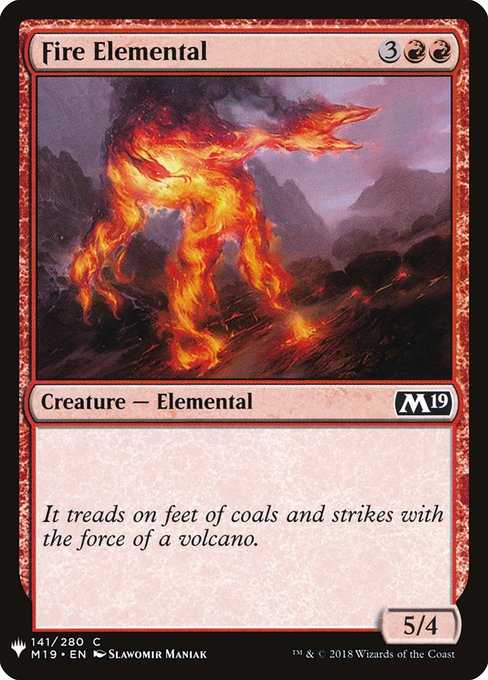 Card image for Fire Elemental