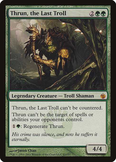 Card image for Thrun, the Last Troll