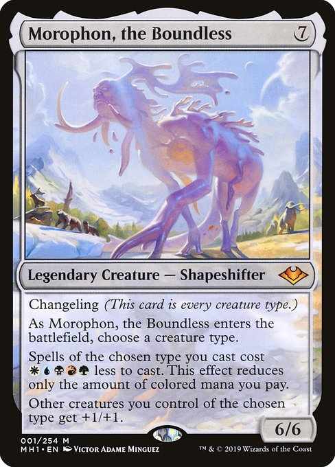 Card image for Morophon, the Boundless