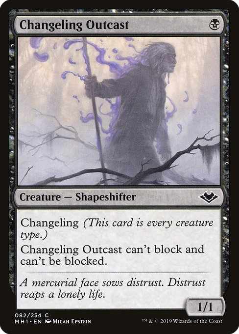 Card image for Changeling Outcast