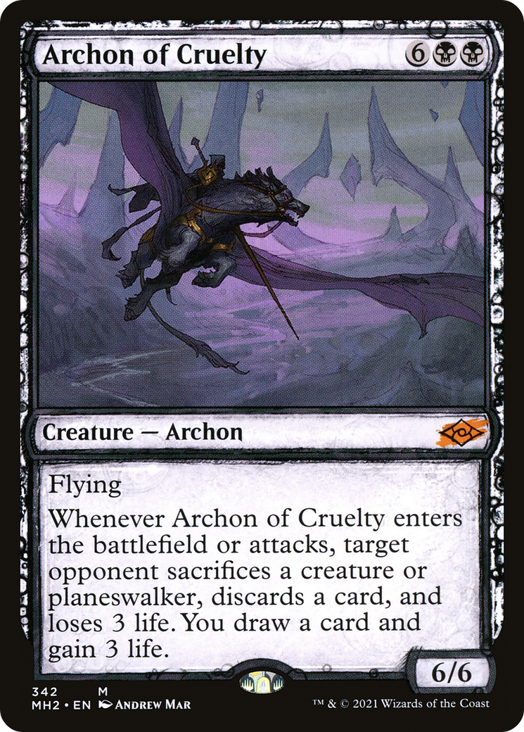 Card image for Archon of Cruelty