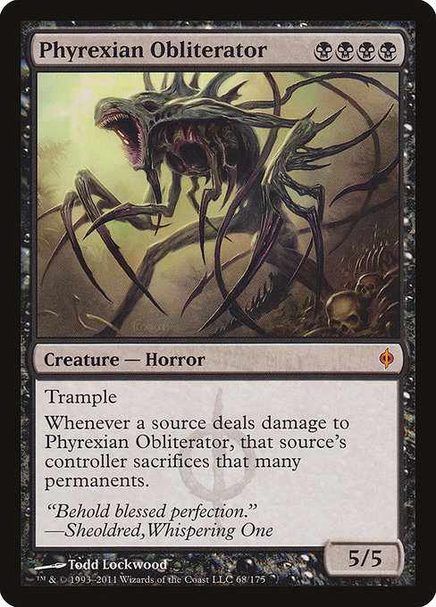 Card image for Phyrexian Obliterator