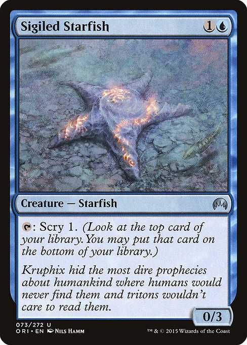 Card image for Sigiled Starfish