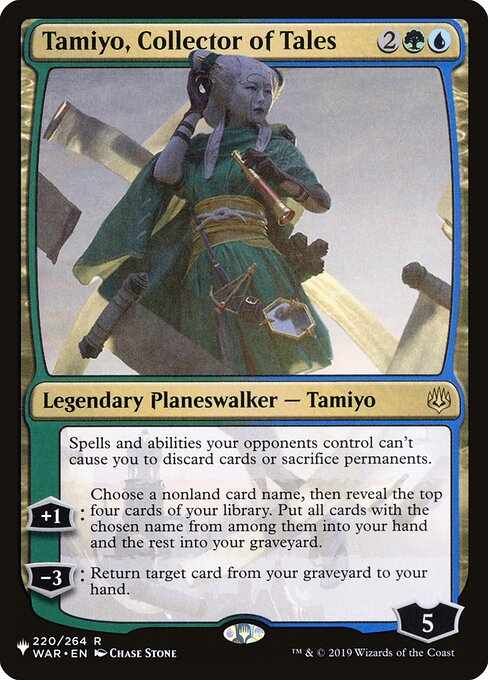 Card image for Tamiyo, Collector of Tales