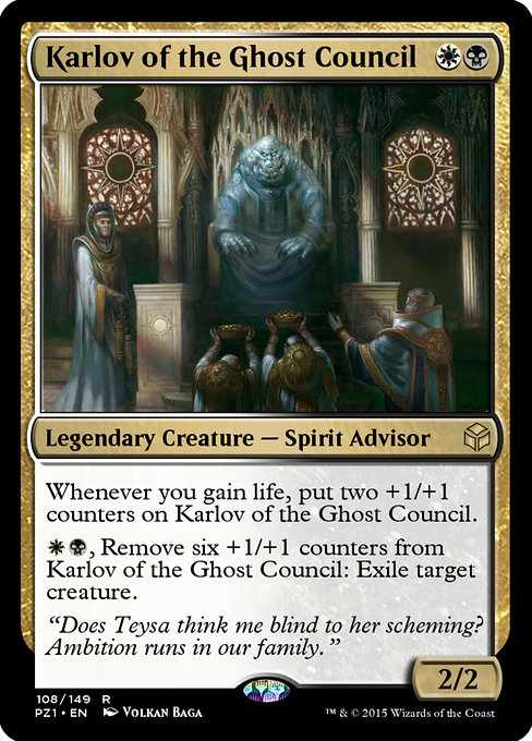 Card image for Karlov of the Ghost Council