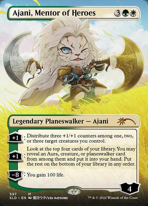 Card image for Ajani, Mentor of Heroes