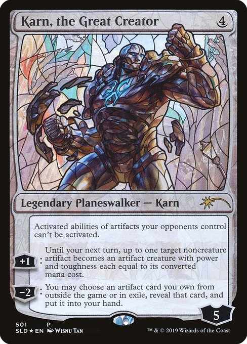 Card image for Karn, the Great Creator