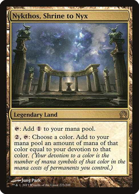 Card image for Nykthos, Shrine to Nyx