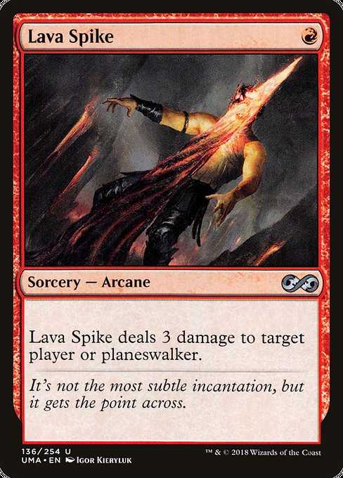 Card image for Lava Spike