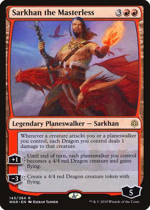 Card image for Sarkhan the Masterless