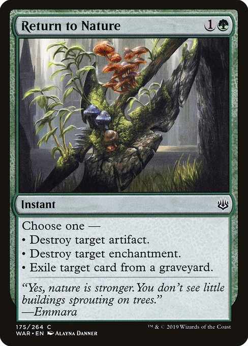 Card image for Return to Nature