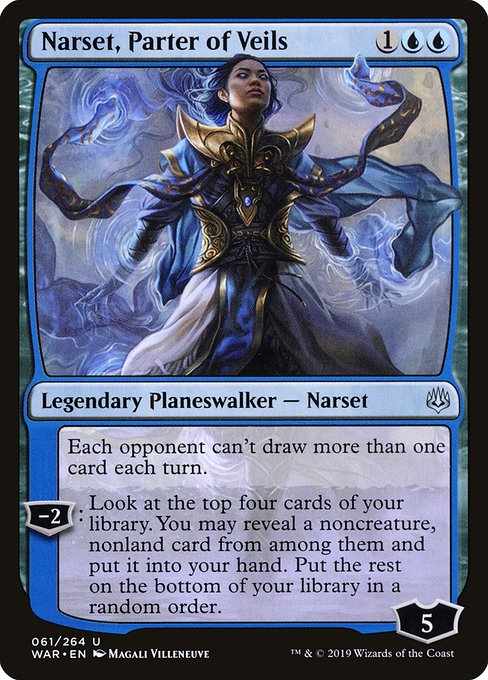 Card image for Narset, Parter of Veils