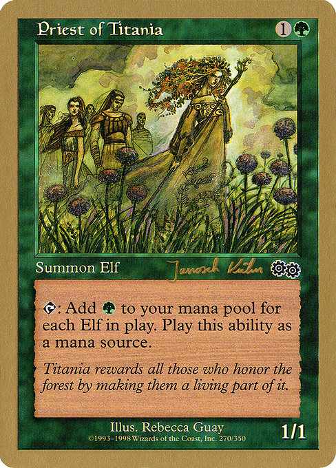 Card image for Priest of Titania