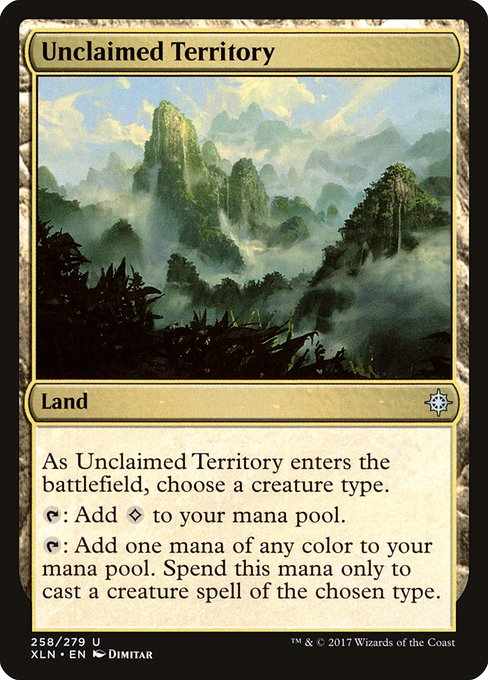 Card image for Unclaimed Territory