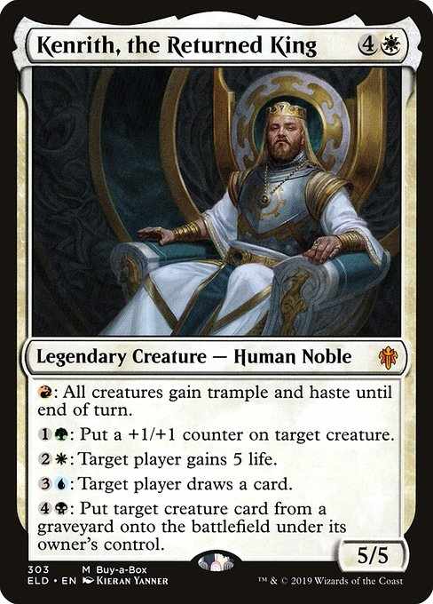 Card image for Kenrith, the Returned King
