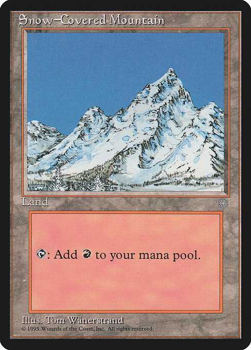 Card image for Snow-Covered Mountain