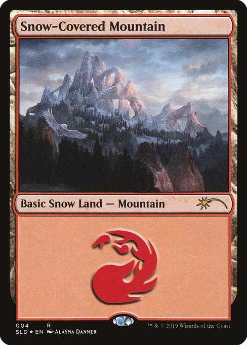 Card image for Snow-Covered Mountain