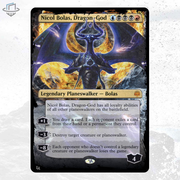 Nicol Bolas, Dragon-God by LudoMtgAlter — Alter Sleeves