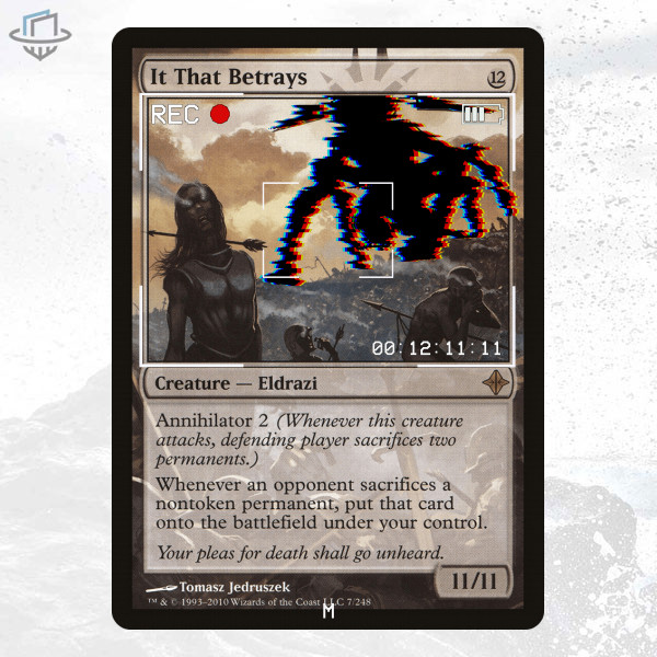 It That Betrays by Nordicalters — Alter Sleeves